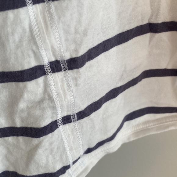 Ivivva Lululemon Happy Livin Tank size 14 white striped sleeveless tanks - Picture 9 of 9